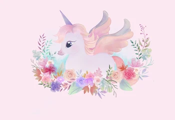 

unicorn background for birthday girls birthday background for birthday decoration banners backdrop for pictures W3391