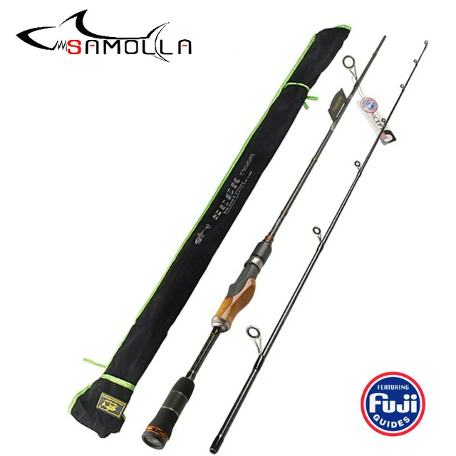 High Quality Fishing Rod Wood Handle Spinning Casting Rod High Carbon Lure  Fishing Rods Vara De