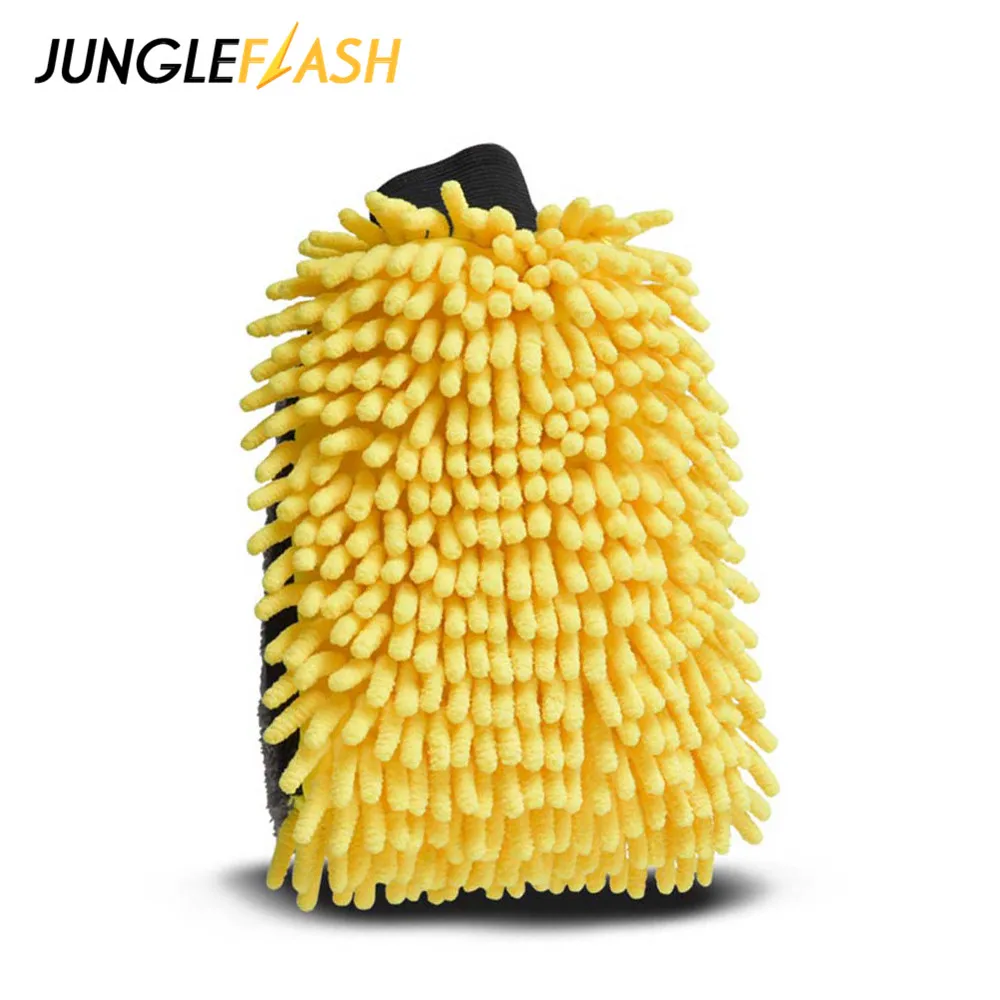 JUNGLEFLASH перчатка для мытья машины Коралловая митенка мягкая устойчивая к