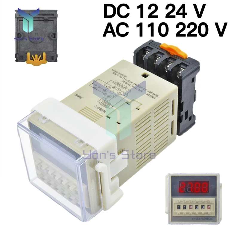 Dh48s s Digital Precision Programmable Delay Relay Time Relay Switching 