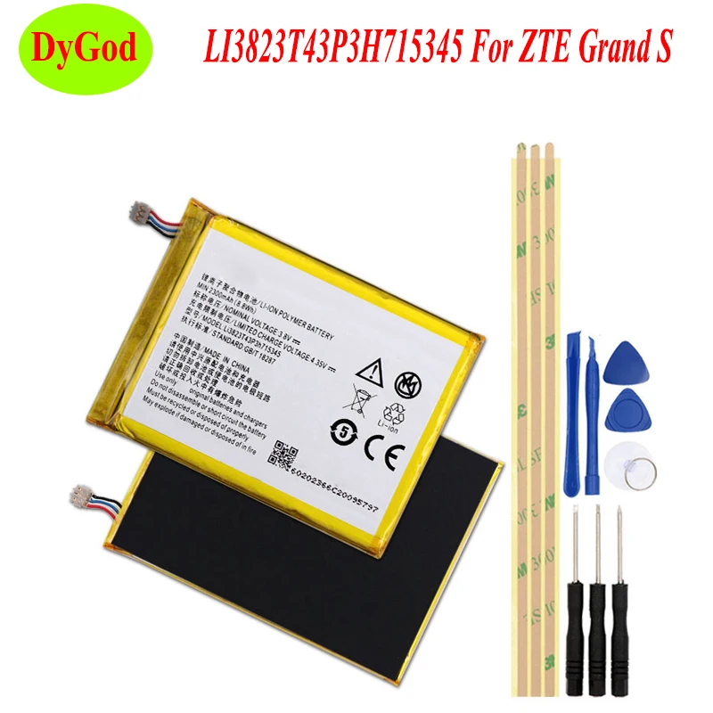 Аккумулятор для zte Grand S Flex MF910 MF910S MF910L MF920 MF920S аккумулятор 2000 мАч LI3823T43P3H715345 с