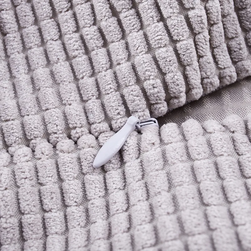 Кукурузные зерна, фитильный хлопок квадратный домашний декор пледы диван-подушка для автомобиля Подушка Чехол 65*65 см серый