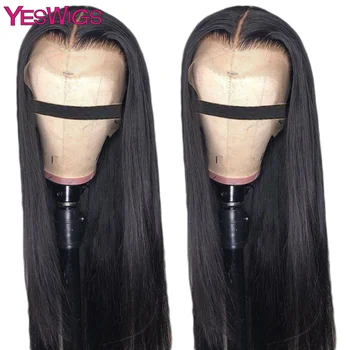 

Lace Front Human Hair Wigs Straight Pre Plucked Hairline Baby Hair 28 30 Inch Malaysian Remy Hd Transparent Full Lace Front Wigs