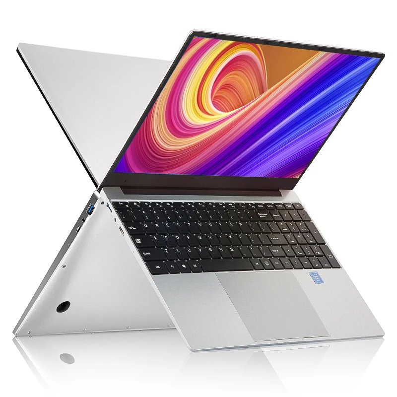 Ultrathin 15.6 Inch Intel i7 Gaming Laptop 8GB RAM up to 1TB SSD Notebook Win10 System 5G WiFi Bluetooth 4.0 Office Computer