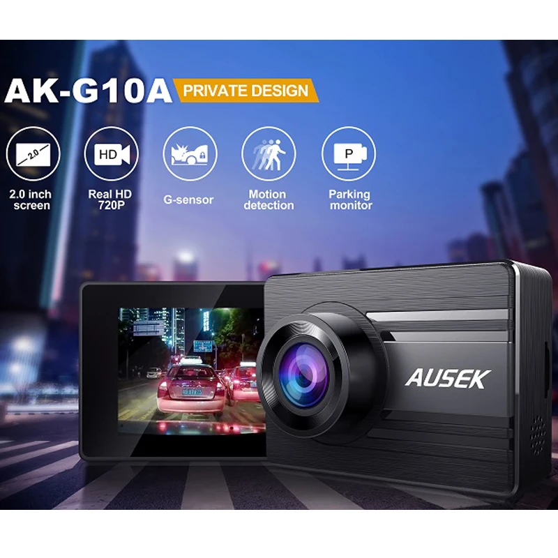 Car DVR Dashcam HD 1920*1080 Car Camera Recorder 2.0'' Dash Camera Video Registrator Night Vision Dash Cam Auto Camera AK-G10A