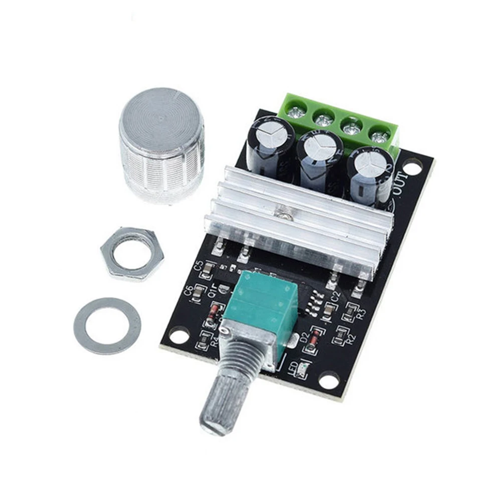 DC 6-28 V 12 24 3A PWM Control Switch Driver Of Engine Speed Regulator Variable Fan Adjustment For Motor Governor Tools | Обустройство