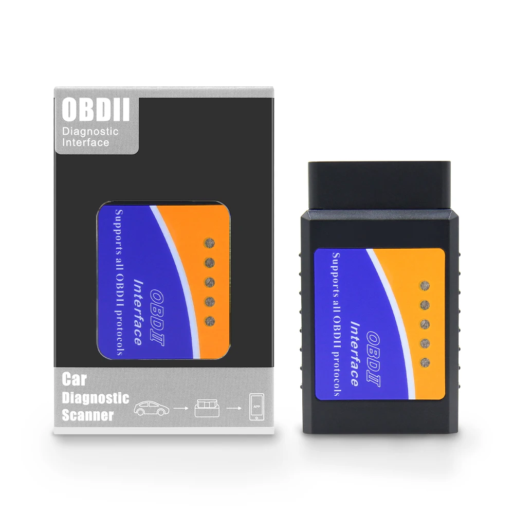 Супер Мини ELM 327 V1.5 obd2 Bluetooth сканер ELM327 V1.5 PIC18F25K80 OBD2 сканер easydiag OBD OBD2 автомобильный диагностический инструмент - Цвет: Large