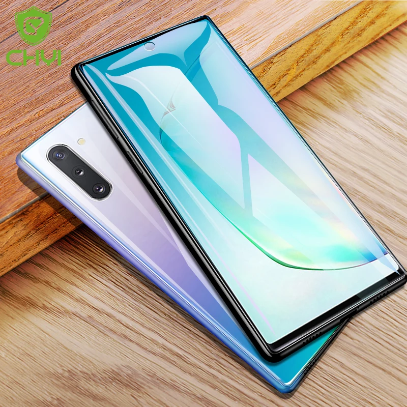 

CHYI 3D Curved Film For Samsung Galaxy Note 10 Plus Screen Protector Note10 pro Full Cover For Samsung Note 10+ 5G Not Glass