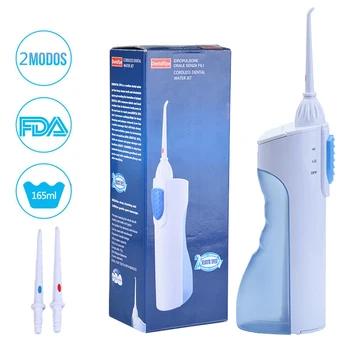 

Electric Water Oral Irrigatior Portable 3 Mode Dental Home Waterflosser Tooth Cleaner Cordless Dental Water Jet Electrical Floss