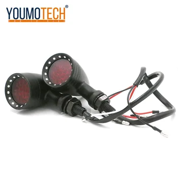 

Universal Vintage calssic Motorcycle custom LED turn signal light Cornering lamp turn light steering lamp direction indicator