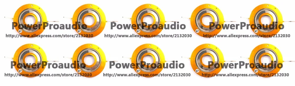 

10 шт. Вторичный рынок, Diaphrag для JBL 2404H 2404H-1 2405 2405H 075 076 HT94 8ohm