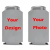 Personalized Pic Can Coolers Birthday Party Coolers Beer Holders Custom Can Coolies Party Favors Personalized Pic Cartoon, Photo 1