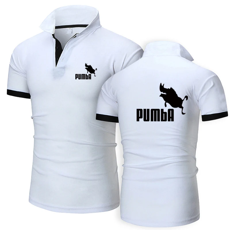 2021 Homme Pumba Cotton Polo Shirt Men Hip Hop Casual Solid Color Short  Sleeve Brand Popular Summer High Quality Streetwear - AliExpress Men's  Clothing