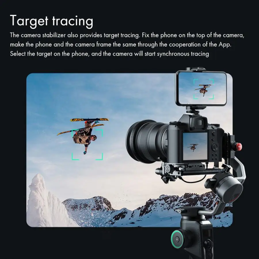 Ручной 3 AxisGimbal стабилизатор Профессиональная фотография комплект аксессуар для DSLR камеры Cam