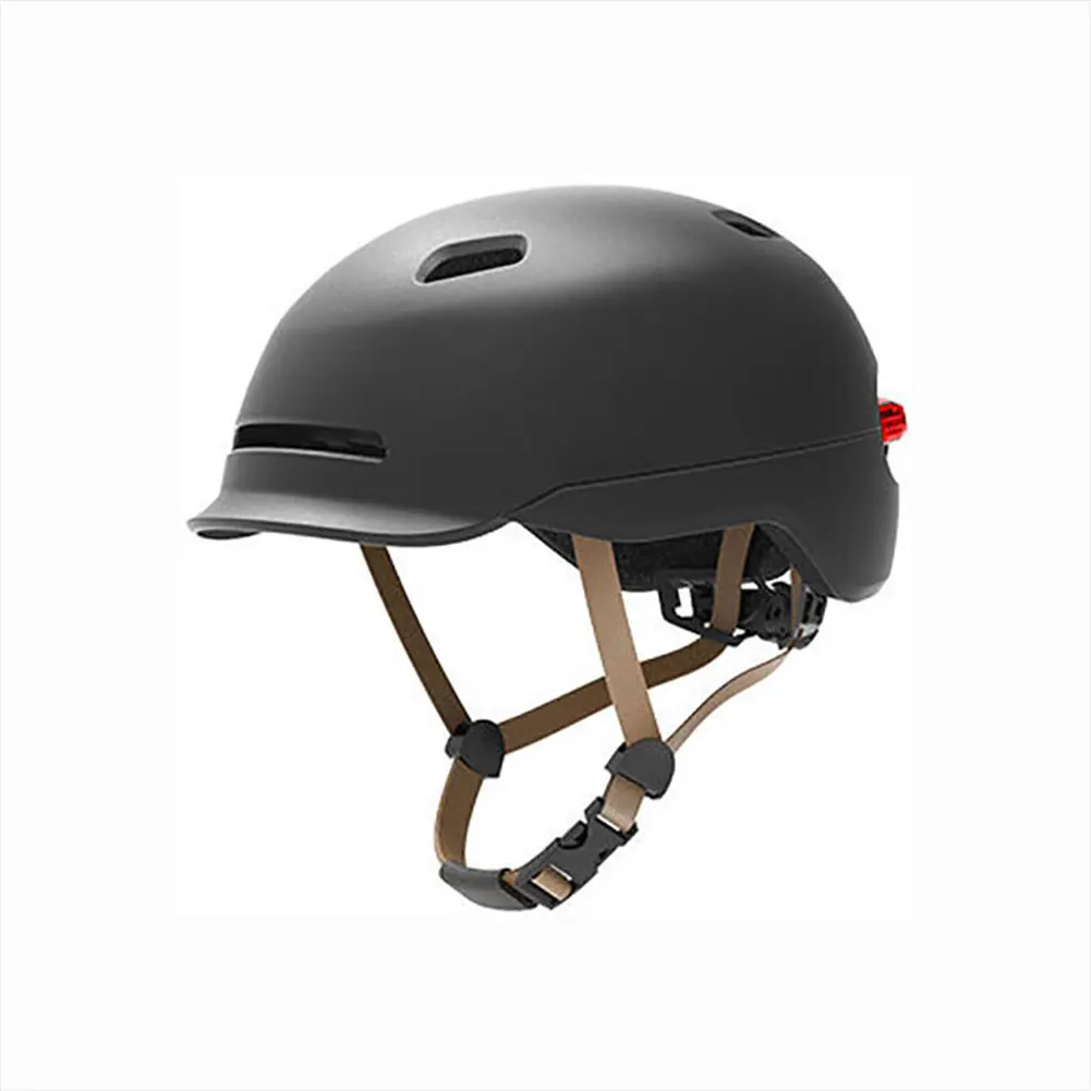 Smart Helmet Electric Back Flash Light Car Scooter Bike MTB Balance Waterproof Cycling Helmet LED Automatic Light Helmet