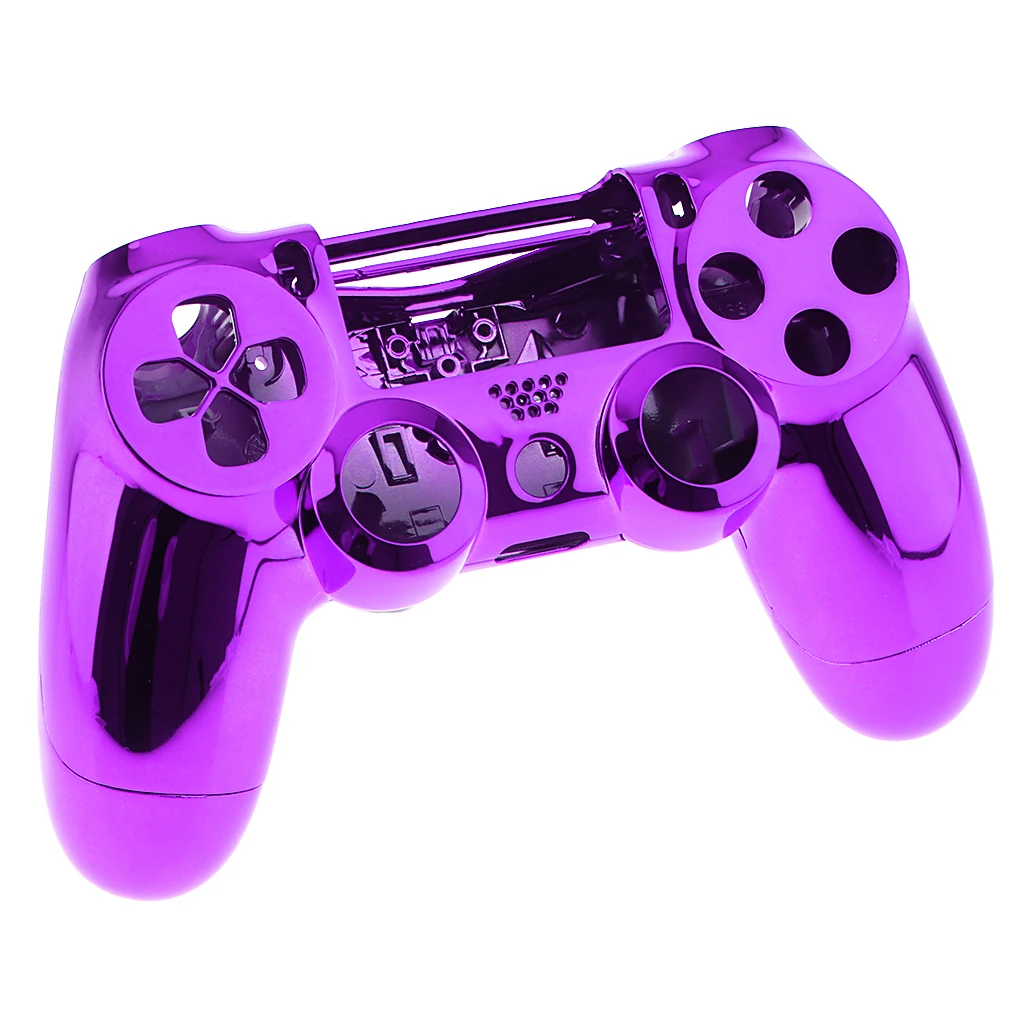 Хромированная передняя панель корпуса для PS4 Pro контроллер идеальный сменный из хрома покрытие поверхности