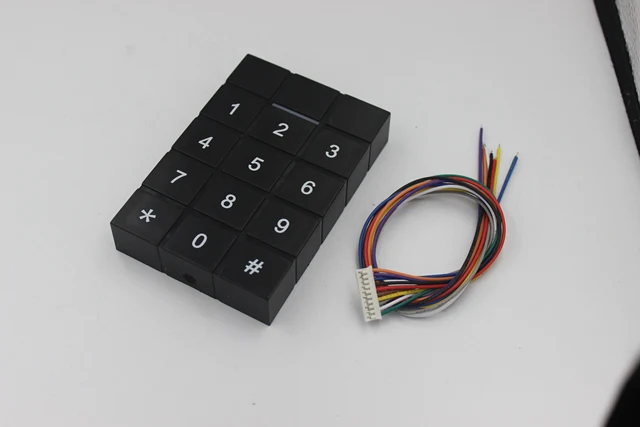125KHz RFID Access Control Keypad EM Card Reader Password keypad For Door Access Control System Lock 5