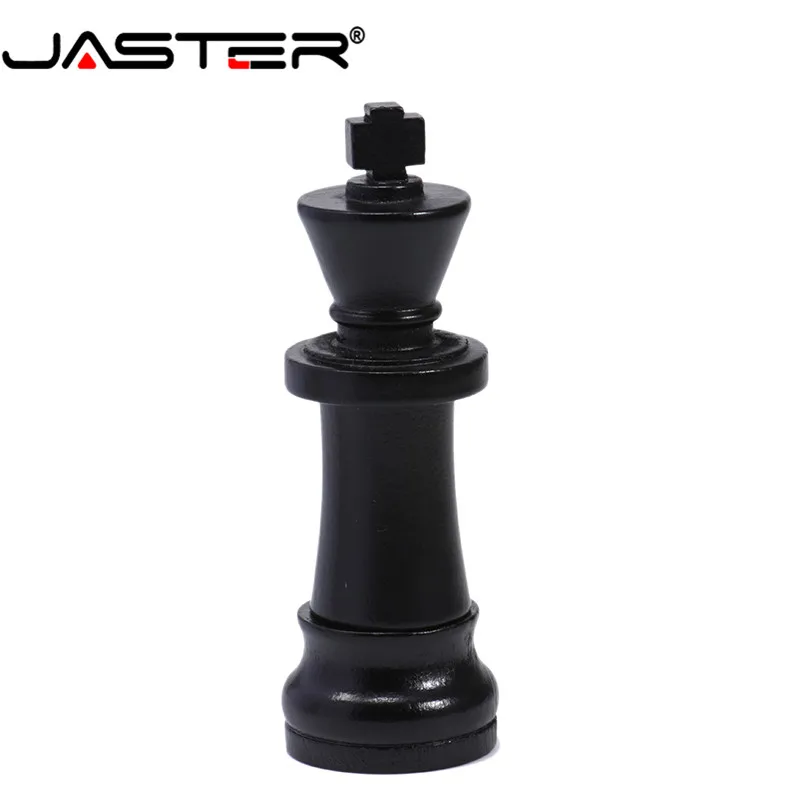 JASTER Горячая USB 2,0 creativo китайский шахматный usb-накопитель для внешнего хранения данных флэш-накопитель 4 ГБ 8 ГБ 16 ГБ 32 ГБ 64 деревянная Флешка флешка, подарок