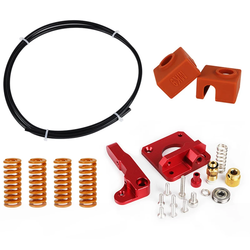 Для Creality Ender 3 Upgrade Kit пружины экструдер носок клон трубка 3d принтер аксессуары