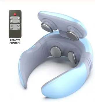 

4D Magnetic Pulse Heated Electric Intelligent Neck Shoulder Massager Fatigue Relief Relaxation Cervical Infrared Massage Device