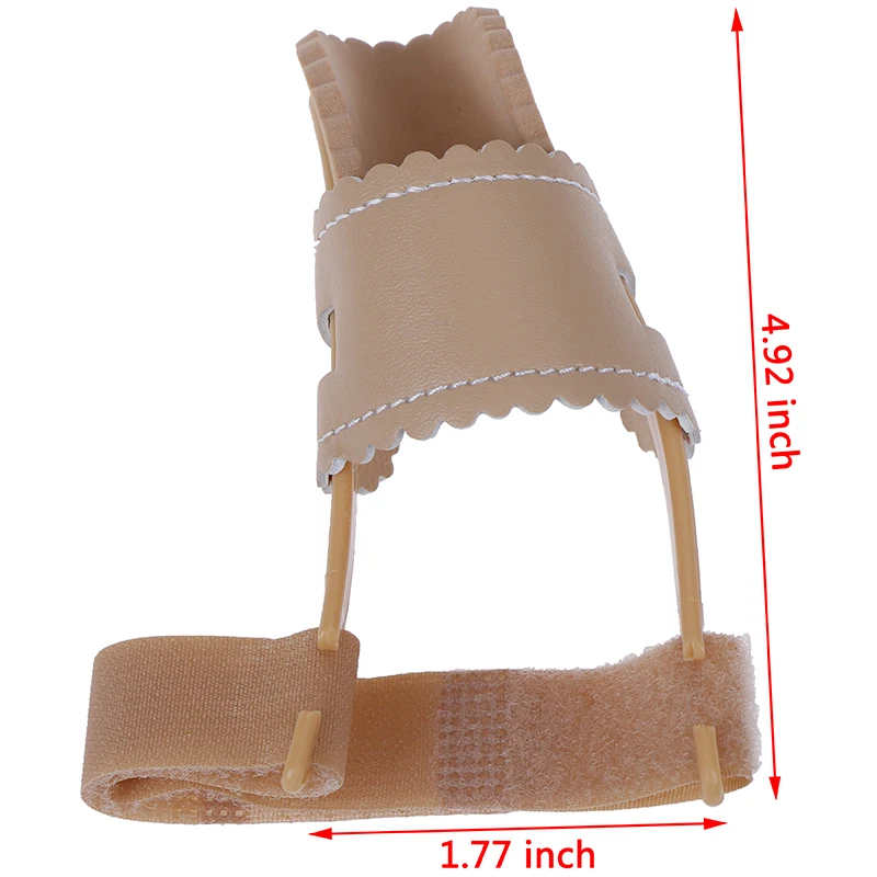 1Pair Toe Separator Hallux Valgus Bunion Corrector Orthotics Feet Bone Thumb Adjuster Correction Pedicure Sock Straightener