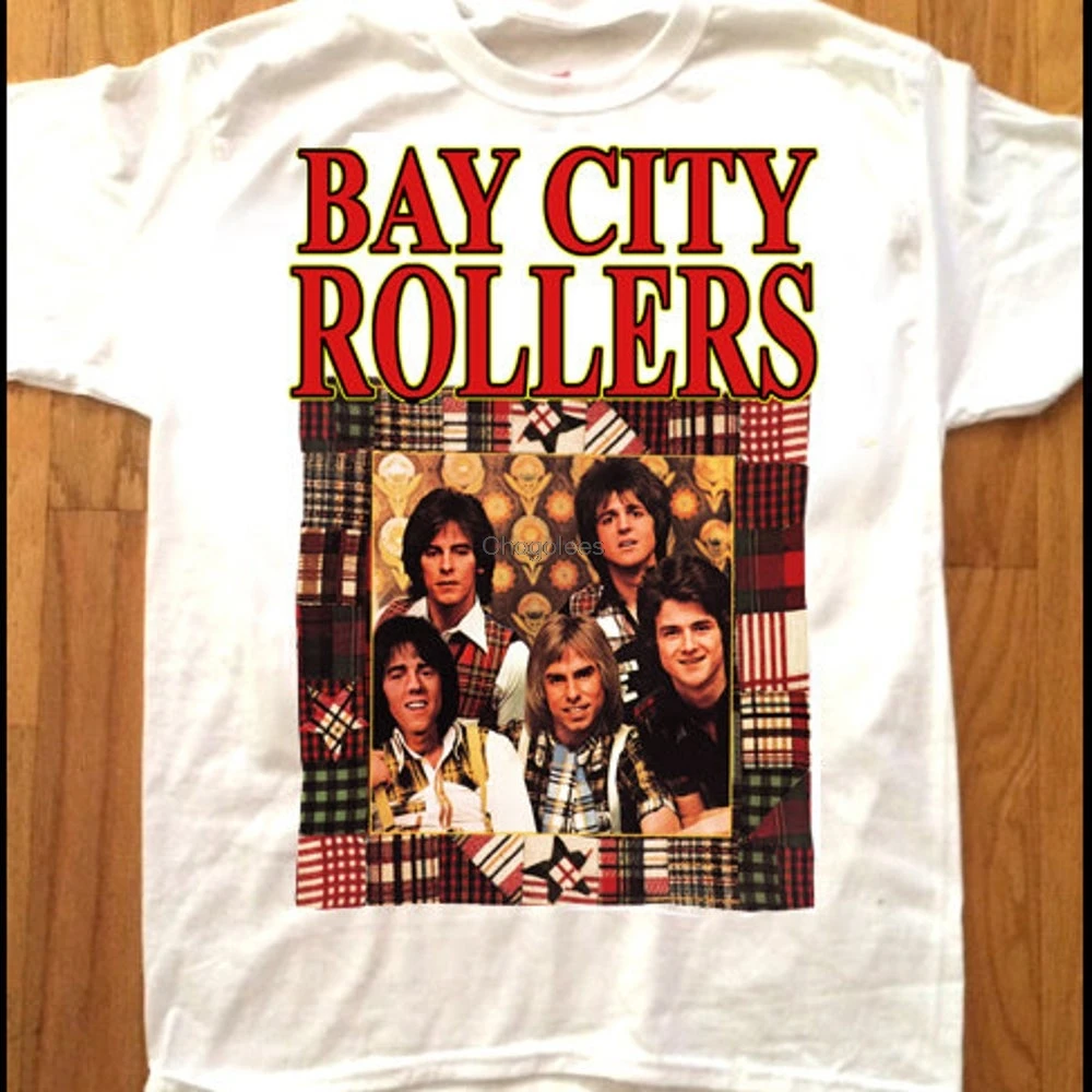 Bay City Rollers T Shirt 70s Teen Idols Tv Saturday Night Retro Vintage Tee  Transfer Glam Pop Rock Uk Scotland Punk - T-shirts - AliExpress