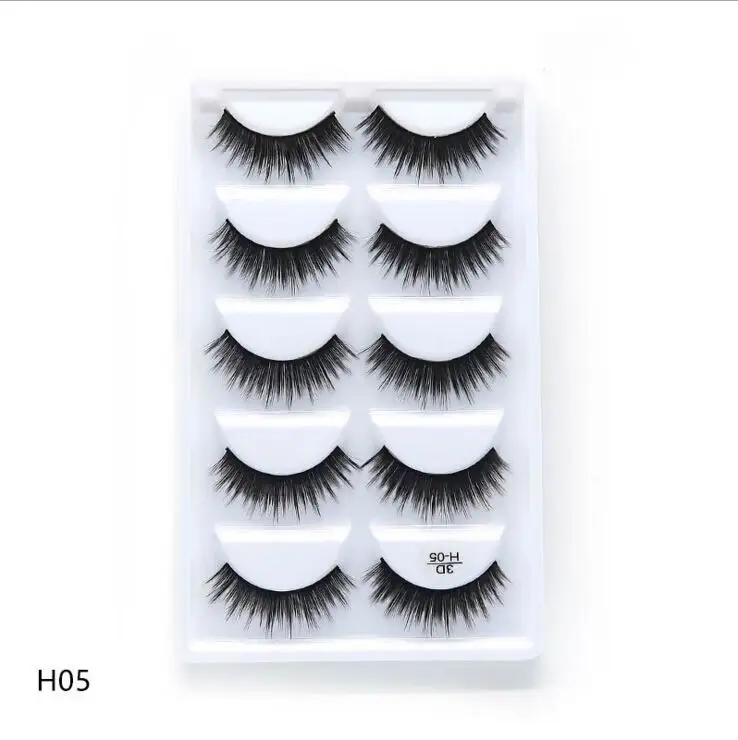 Extensão, Kit de maquiagem, 100% Real Mink Lashes, 250 Pares, 50Box