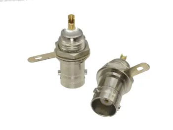 

10pcs BNC female nut bulkhead handle deck mount solder cup RF connector