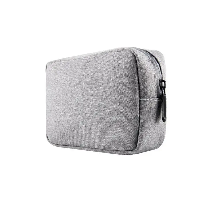 Внешний внешний аккумулятор, защитный чехол, сумка из ткани Оксфорд, внешний жесткий диск, внешний аккумулятор, чехол для HDD, чехол для iPhone, xiaomi, внешний аккумулятор - Цвет: Gray