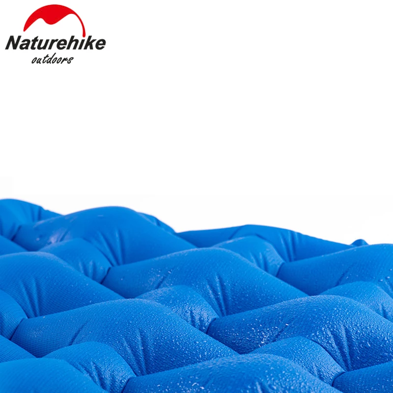 

Double Pillow Inflatable Sleeping Cushion Pad For Outdoor Camping Tent