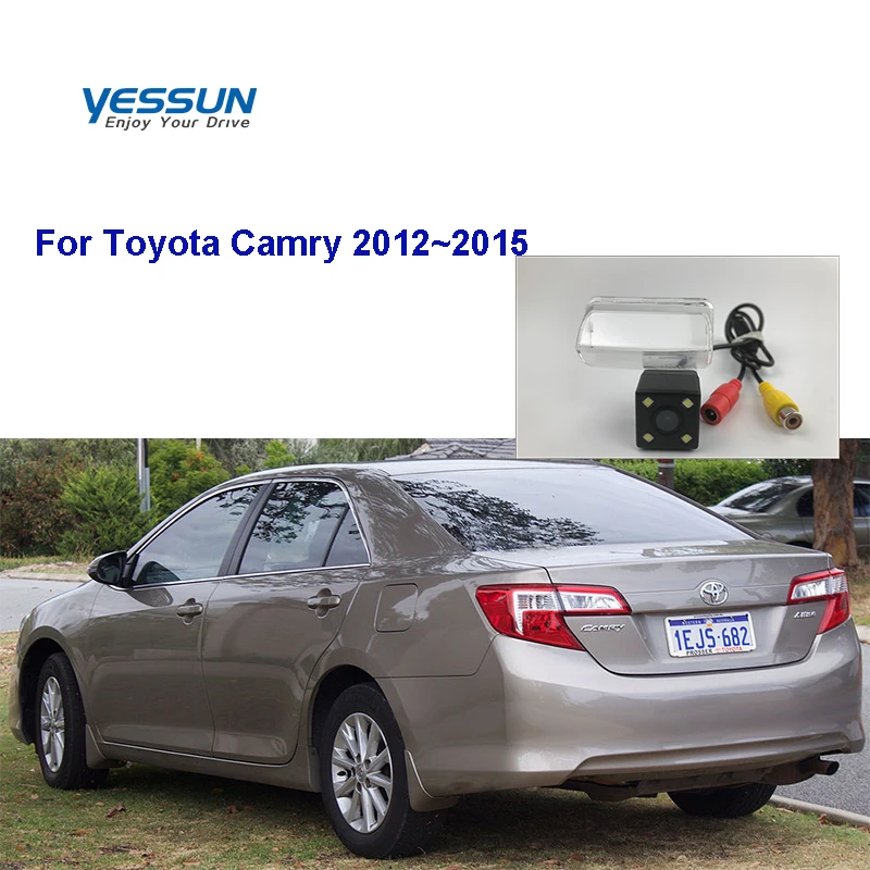 Камера заднего вида для Toyota Camry 2012 ~ 2015 Verso Vios 2014 Peugeot 206 207 307 407 HD CCD ночное видение |