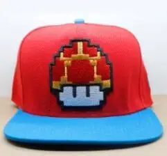 В стиле видеоигры Super Mario Bros Бейсбол Кепка-тракер хлопок супер Марио и Луиджи Марио Кепки Регулируемый головной убор в хип-хоп стиле, с вышивкой Кепки Косплэй подарок на год - Цвет: I