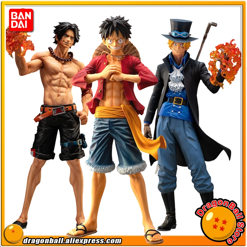 One Piece Original Bandai Spirits Ichibansho The Relationship Of Brothers Collection Figure Monkey D Luffy Ace Sabo Action Figures Aliexpress