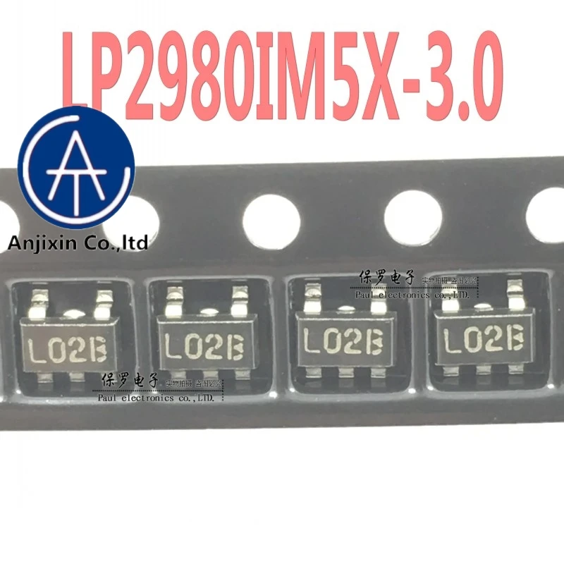 

10pcs 100% orginal and new low dropout voltage regulator LP2980IM5X-3.0 LP2980 silk screen L02B SOT23-5 in stock