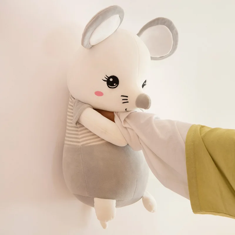 35-45 см крыса год Kawaii Китай талисман костюм мышь плюшевая крыса в Танг костюм мягкие игрушки Китайский год украшения для вечеринки, подарки