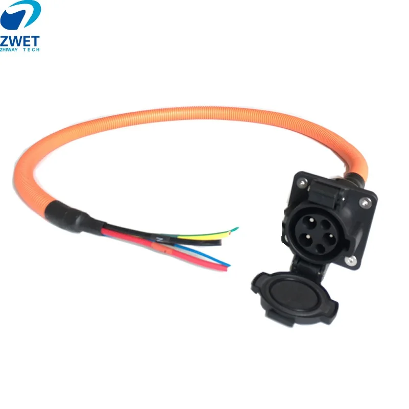 ZWET Sae J1772 зарядное устройство для электромобиля 32 A 110 до 250 В с кабелем 1 м|j1772