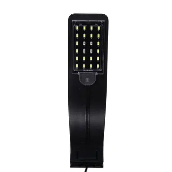 

High-power Water Grass Lighting 24 LED Clip On Clamp Lamp For Small Aquarium Fish Tank 10W 220V