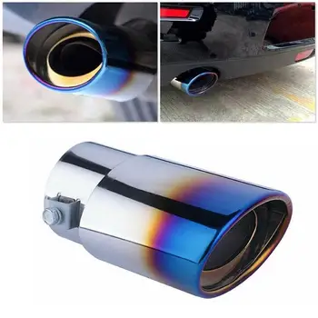

Universal Car Exhaust Muffler Tip Stainless Steel Elbow /Straight Pipe Modified Car Tail Throat Liner Pipe