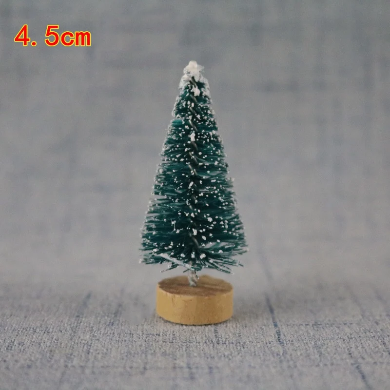 

10 PC 5 Size christmas tree A Small Pine Tree Placed In The Desktop Mini Christmas Tree Decoration For Home Xmas