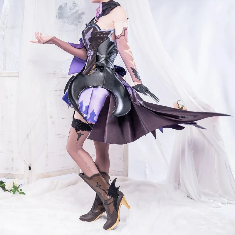 anime cosplay PRE-SALE UWOWO Game Genshin Impact Cosplay Fischl Costume Outfits Dress Special For Halloween Carnival Uniforms sexy cosplay