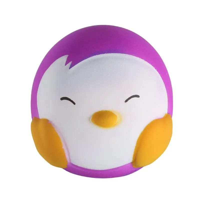 Новинка, волшебный Пингвин, мягкие игрушки Jumbo Squishies, меняющие цвет, медленно поднимающаяся игрушка для снятия стресса, сдавливающая игрушка, волшебная игрушка, игрушки для девочек, подарок