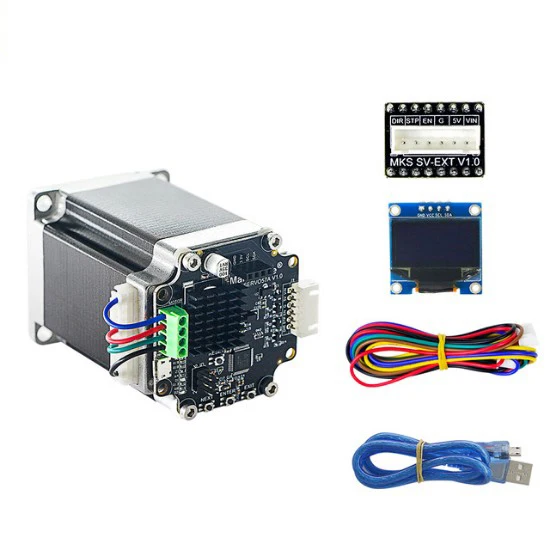 3D печать замкнутая петля серводвигателя NEMA23 SERVO57A, которая предотвращает потерю шагов