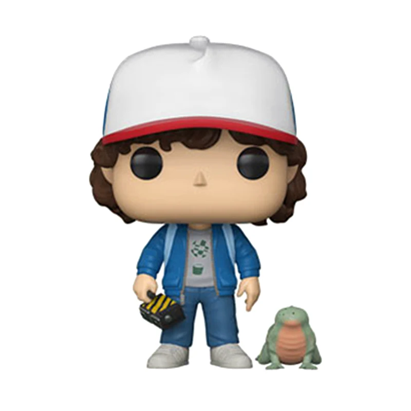 FUNKO POP странные вещи персонаж Дастин и Дартс 593# Горячая тема фигурки модель куклы игрушки для детей рождественские подарки - Цвет: no box