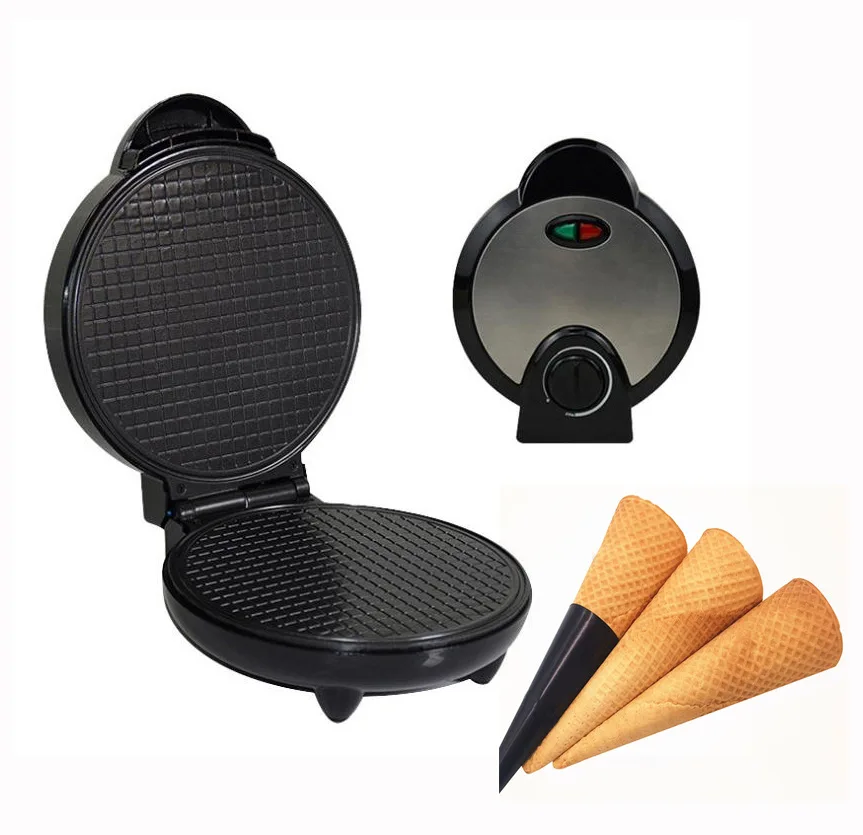 

Household Breakfast Egg Roll Machine Ice Cream Reel Machine Waffle Maker Muffin Machine Electric Baking Pan Thin Pancake Machine
