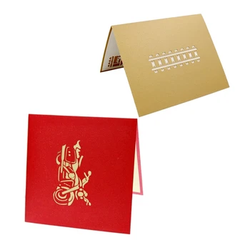 

Handmade 3D Up Thank You Greeting Card for Every Occasion train & Greeting Cards for Every Occasion (Motorcycle)