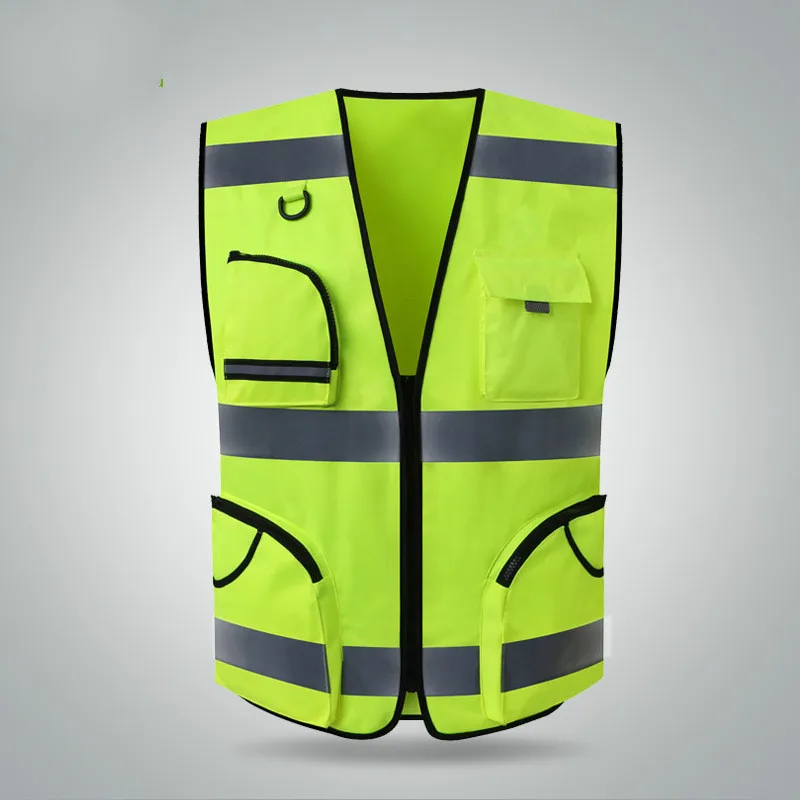 

Safety protection of reflective vest application safety vest clip cycling night running fluorescent clothes