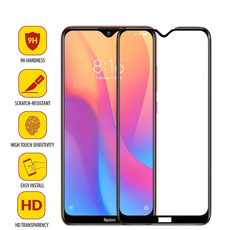 Закаленное стекло для xiaomi Red mi 8a Защитная пленка экрана ksio 8 a 6 2 дюйма|Защитные
