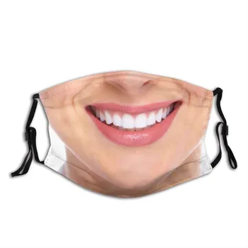 

Unisex Printed Dust Face Mask Reusable Anti-pollution Windproof Protective Mask Washable Breathable Masques De Protection