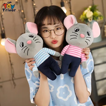 

Kawaii 2020 Rat Chinese New Year China Rat Mouse Plush Toy Triver Stuffed Animals Doll Baby Kids Children Adult Toys Gift Decor