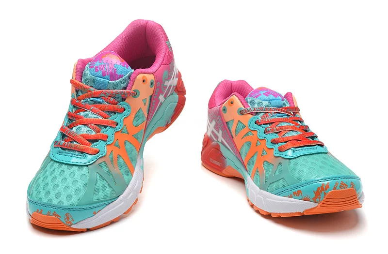 Asics Gel-Noosa TRI9 женская обувь дышащая устойчивая обувь для бега уличная теннисная обувь Hongniu
